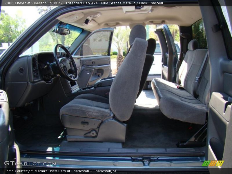Blue Granite Metallic / Dark Charcoal 2006 Chevrolet Silverado 1500 Z71 Extended Cab 4x4