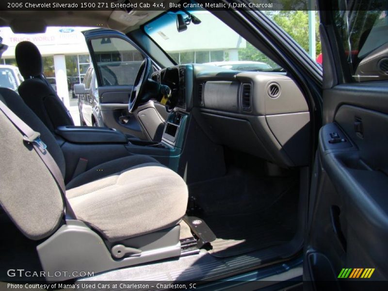 Blue Granite Metallic / Dark Charcoal 2006 Chevrolet Silverado 1500 Z71 Extended Cab 4x4