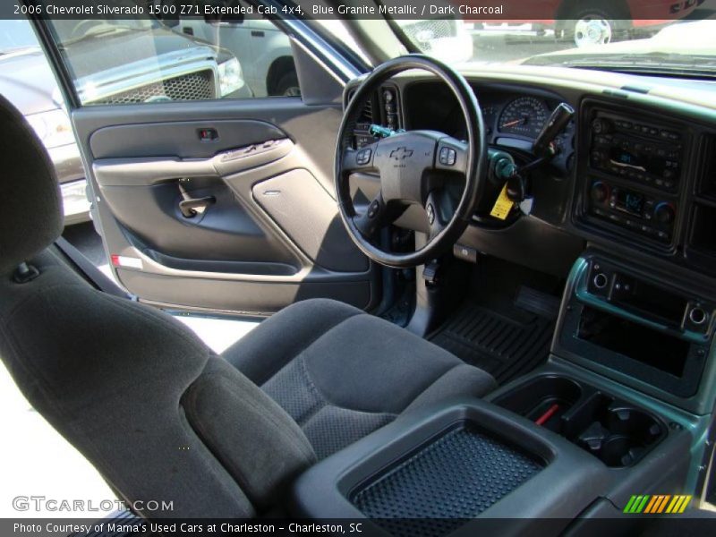 Blue Granite Metallic / Dark Charcoal 2006 Chevrolet Silverado 1500 Z71 Extended Cab 4x4