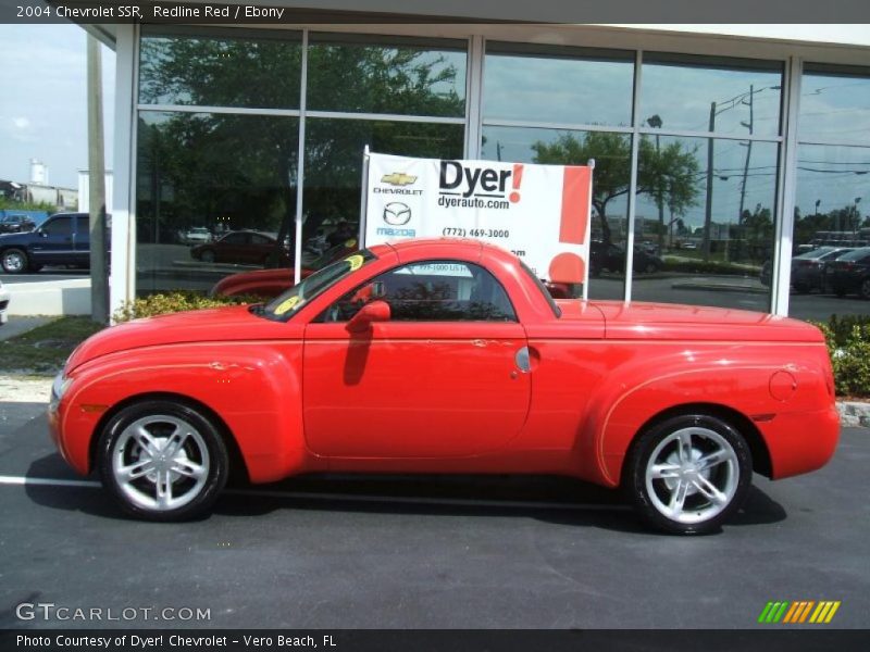 Redline Red / Ebony 2004 Chevrolet SSR