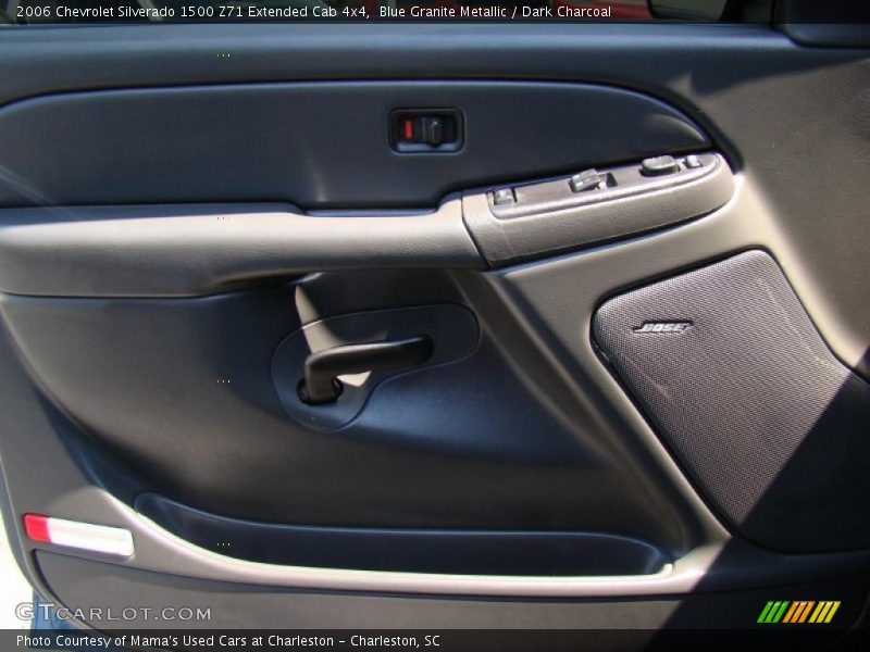 Blue Granite Metallic / Dark Charcoal 2006 Chevrolet Silverado 1500 Z71 Extended Cab 4x4