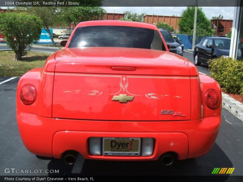 Redline Red / Ebony 2004 Chevrolet SSR