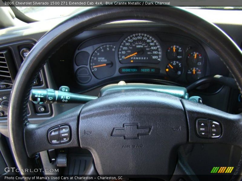 Blue Granite Metallic / Dark Charcoal 2006 Chevrolet Silverado 1500 Z71 Extended Cab 4x4