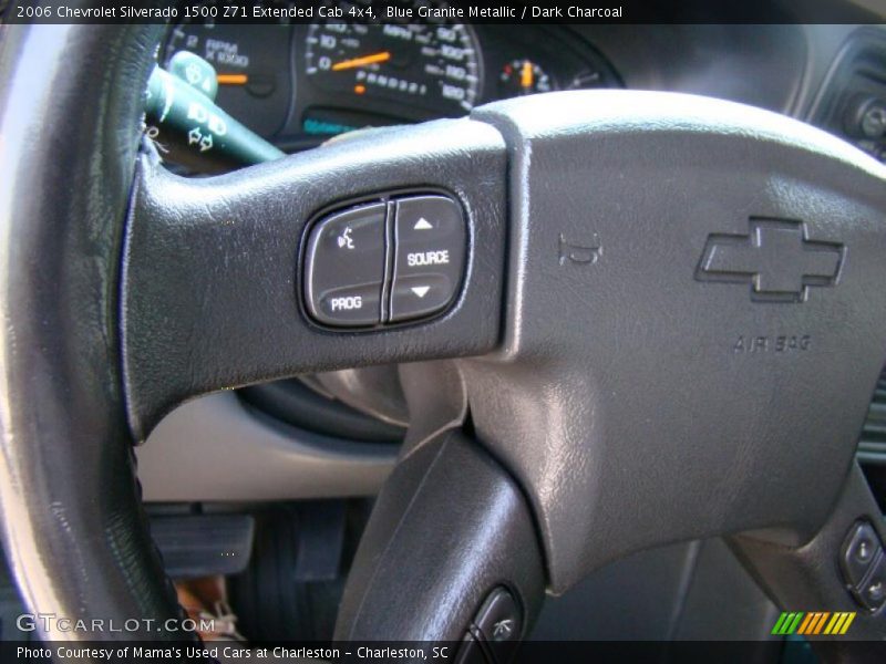 Blue Granite Metallic / Dark Charcoal 2006 Chevrolet Silverado 1500 Z71 Extended Cab 4x4