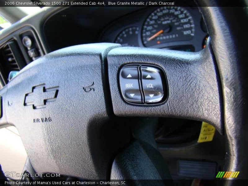 Blue Granite Metallic / Dark Charcoal 2006 Chevrolet Silverado 1500 Z71 Extended Cab 4x4