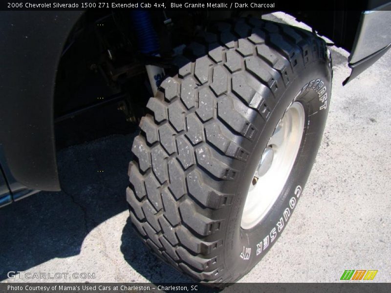 Blue Granite Metallic / Dark Charcoal 2006 Chevrolet Silverado 1500 Z71 Extended Cab 4x4