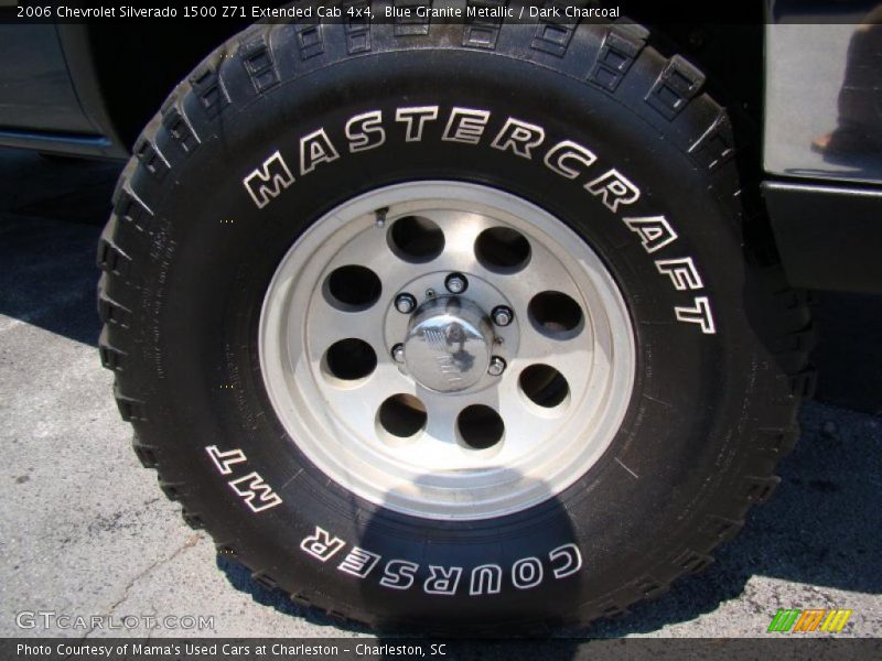 Blue Granite Metallic / Dark Charcoal 2006 Chevrolet Silverado 1500 Z71 Extended Cab 4x4