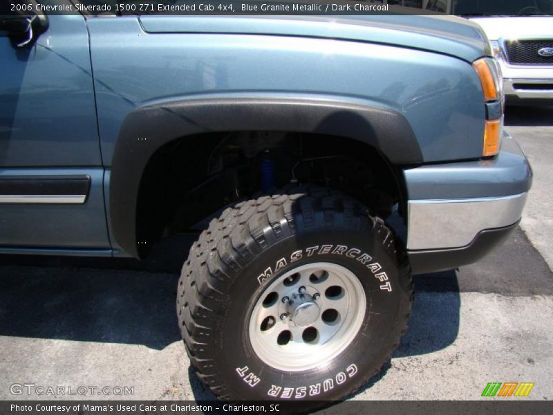 Blue Granite Metallic / Dark Charcoal 2006 Chevrolet Silverado 1500 Z71 Extended Cab 4x4