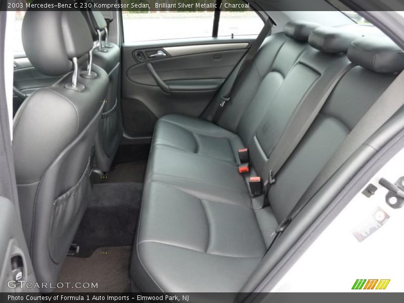 Brilliant Silver Metallic / Charcoal 2003 Mercedes-Benz C 230 Kompressor Sedan