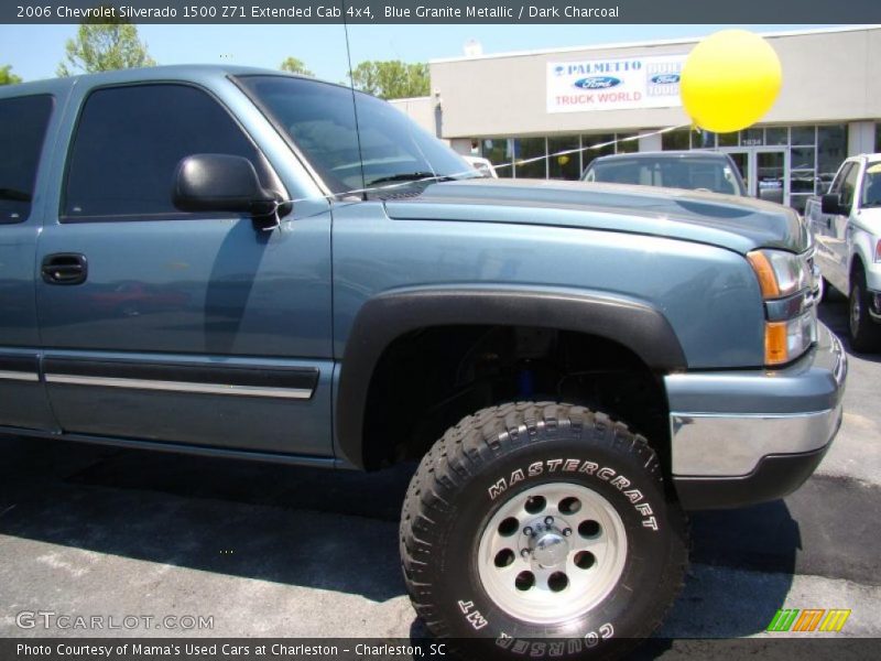 Blue Granite Metallic / Dark Charcoal 2006 Chevrolet Silverado 1500 Z71 Extended Cab 4x4