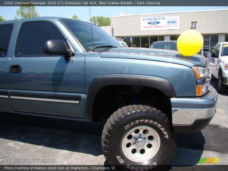 Blue Granite Metallic / Dark Charcoal 2006 Chevrolet Silverado 1500 Z71 Extended Cab 4x4