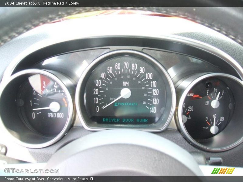 Redline Red / Ebony 2004 Chevrolet SSR