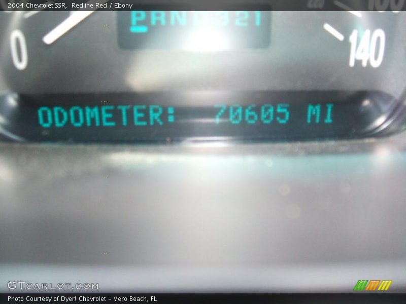 Redline Red / Ebony 2004 Chevrolet SSR