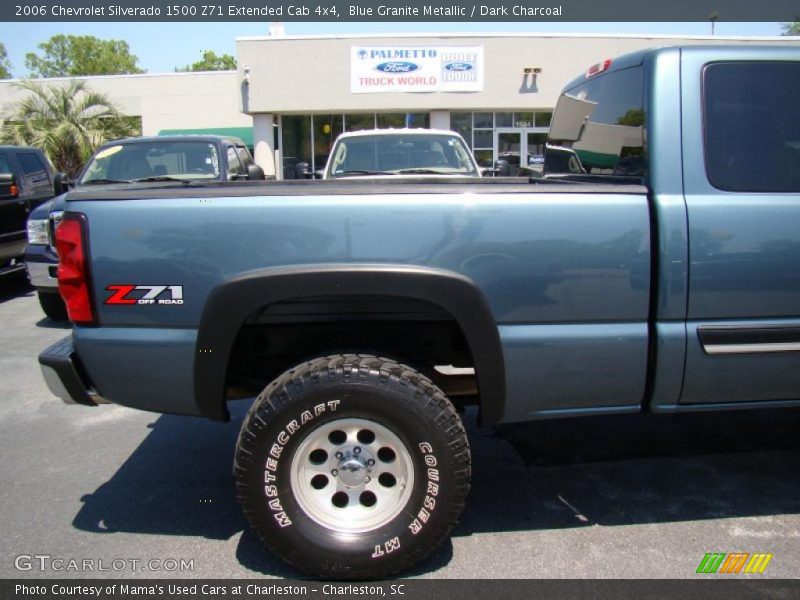 Blue Granite Metallic / Dark Charcoal 2006 Chevrolet Silverado 1500 Z71 Extended Cab 4x4