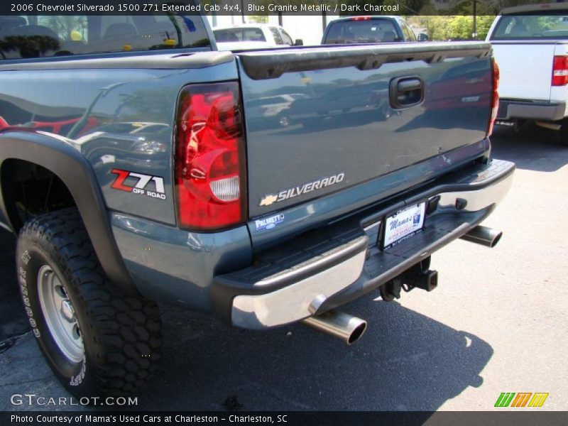 Blue Granite Metallic / Dark Charcoal 2006 Chevrolet Silverado 1500 Z71 Extended Cab 4x4