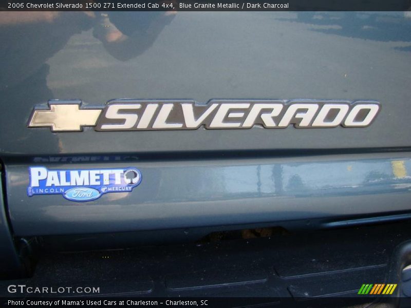 Blue Granite Metallic / Dark Charcoal 2006 Chevrolet Silverado 1500 Z71 Extended Cab 4x4