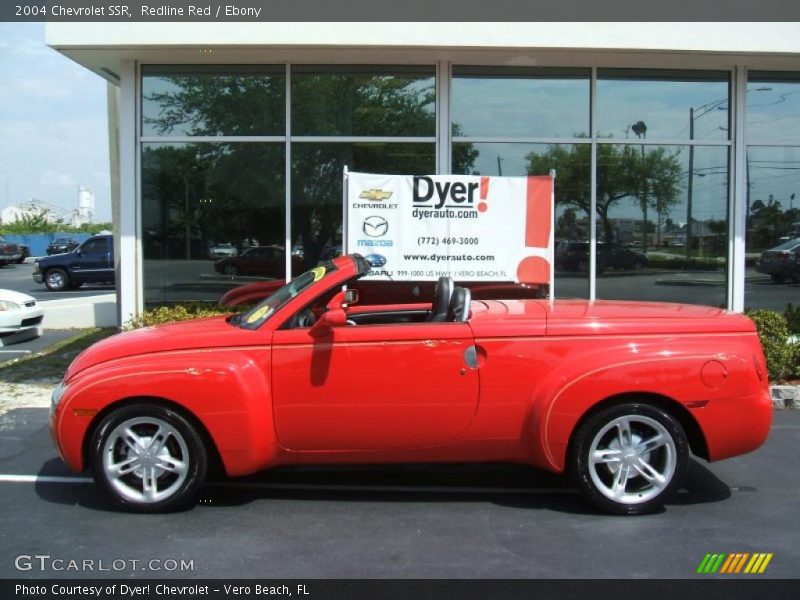 Redline Red / Ebony 2004 Chevrolet SSR