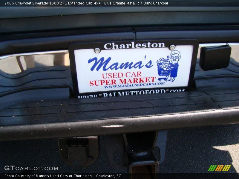 Blue Granite Metallic / Dark Charcoal 2006 Chevrolet Silverado 1500 Z71 Extended Cab 4x4