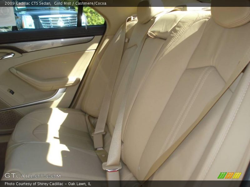 Gold Mist / Cashmere/Cocoa 2009 Cadillac CTS Sedan