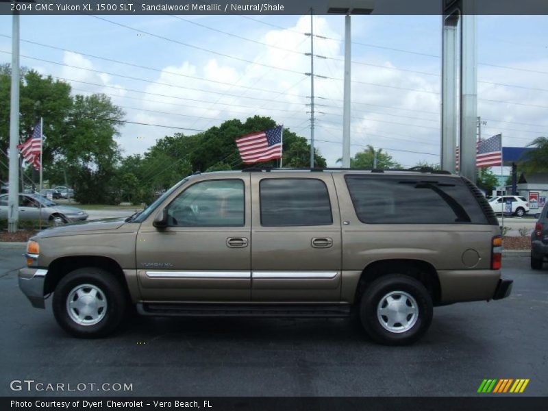 Sandalwood Metallic / Neutral/Shale 2004 GMC Yukon XL 1500 SLT