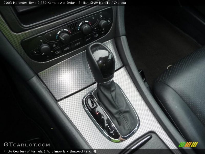 Brilliant Silver Metallic / Charcoal 2003 Mercedes-Benz C 230 Kompressor Sedan