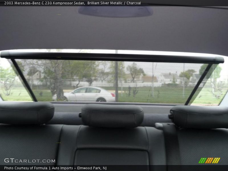 Brilliant Silver Metallic / Charcoal 2003 Mercedes-Benz C 230 Kompressor Sedan