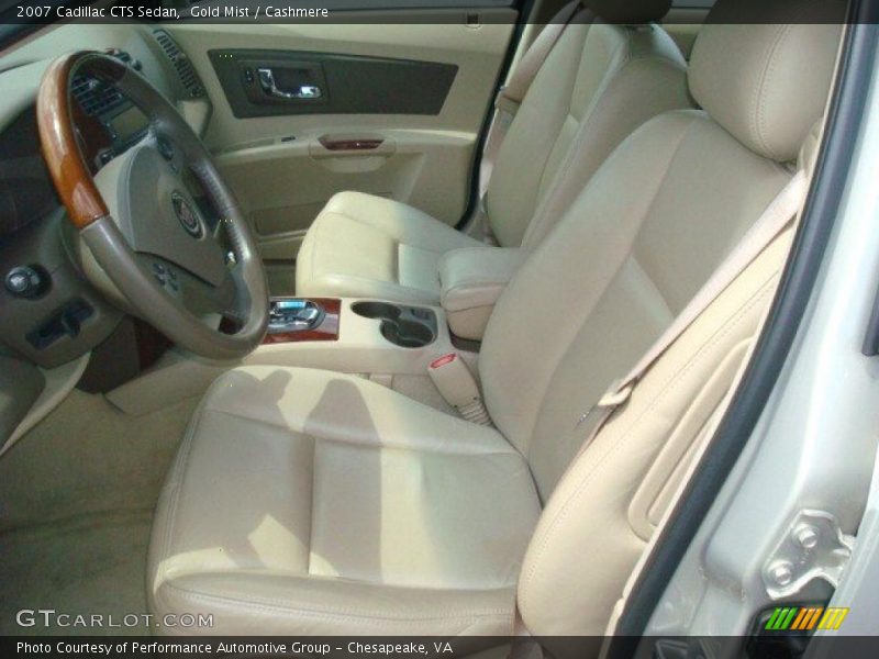 Gold Mist / Cashmere 2007 Cadillac CTS Sedan