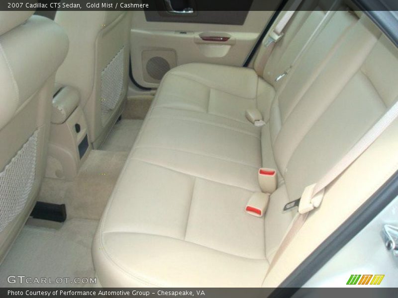 Gold Mist / Cashmere 2007 Cadillac CTS Sedan