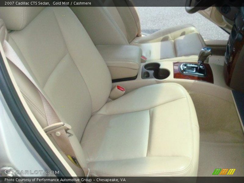 Gold Mist / Cashmere 2007 Cadillac CTS Sedan