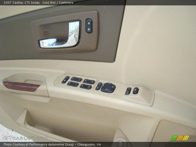 Gold Mist / Cashmere 2007 Cadillac CTS Sedan