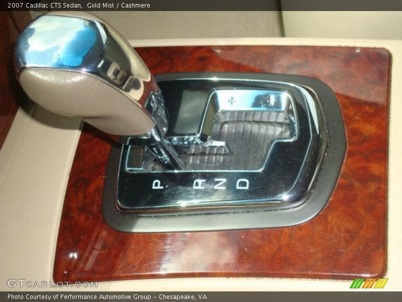 Gold Mist / Cashmere 2007 Cadillac CTS Sedan