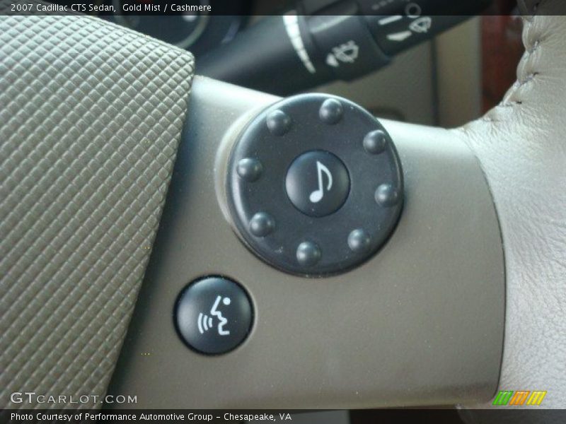 Gold Mist / Cashmere 2007 Cadillac CTS Sedan