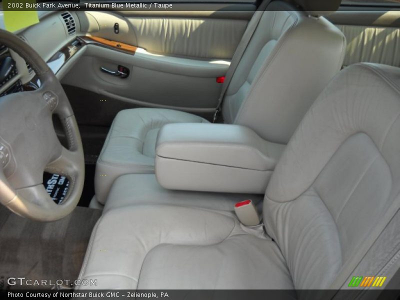 Titanium Blue Metallic / Taupe 2002 Buick Park Avenue
