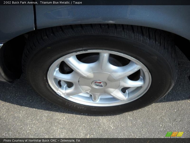 Titanium Blue Metallic / Taupe 2002 Buick Park Avenue