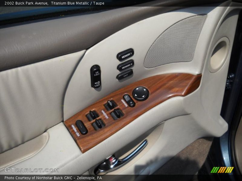 Titanium Blue Metallic / Taupe 2002 Buick Park Avenue