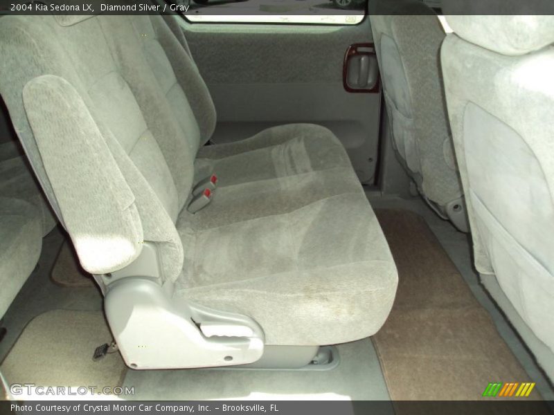 Diamond Silver / Gray 2004 Kia Sedona LX