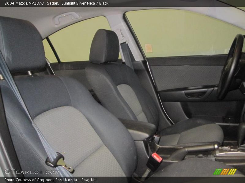 Sunlight Silver Mica / Black 2004 Mazda MAZDA3 i Sedan