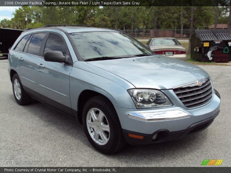 Butane Blue Pearl / Light Taupe/Dark Slate Gray 2006 Chrysler Pacifica Touring
