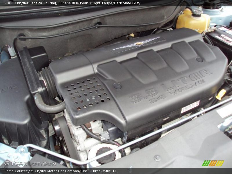 Butane Blue Pearl / Light Taupe/Dark Slate Gray 2006 Chrysler Pacifica Touring