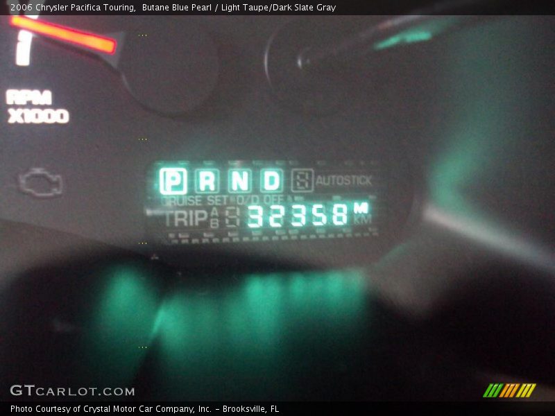 Butane Blue Pearl / Light Taupe/Dark Slate Gray 2006 Chrysler Pacifica Touring
