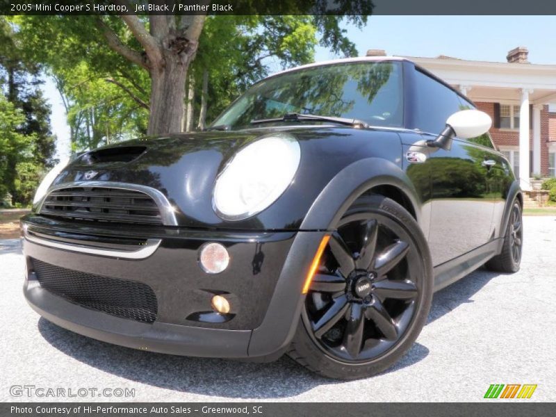 Jet Black / Panther Black 2005 Mini Cooper S Hardtop