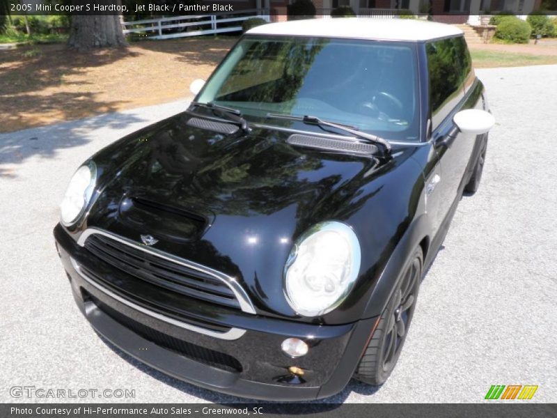 Jet Black / Panther Black 2005 Mini Cooper S Hardtop