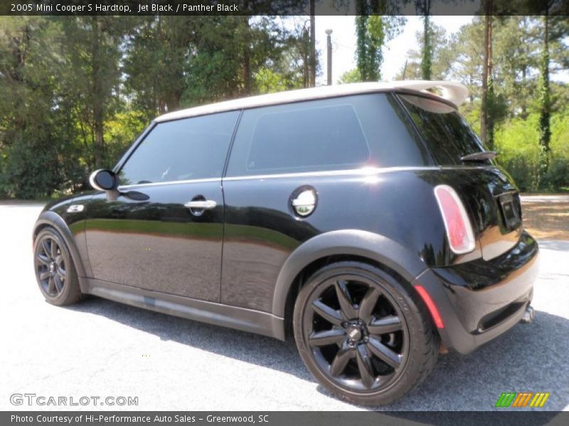 Jet Black / Panther Black 2005 Mini Cooper S Hardtop