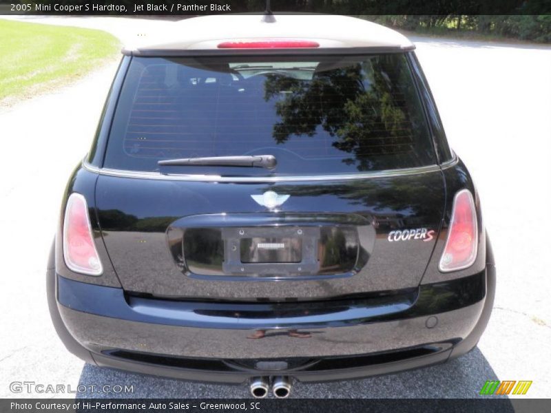 Jet Black / Panther Black 2005 Mini Cooper S Hardtop