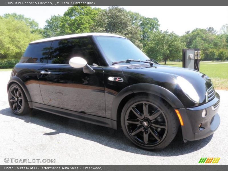 Jet Black / Panther Black 2005 Mini Cooper S Hardtop