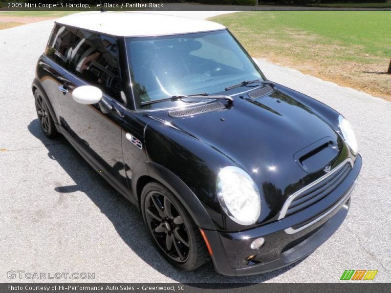 Jet Black / Panther Black 2005 Mini Cooper S Hardtop