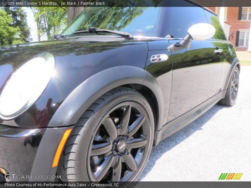 Jet Black / Panther Black 2005 Mini Cooper S Hardtop