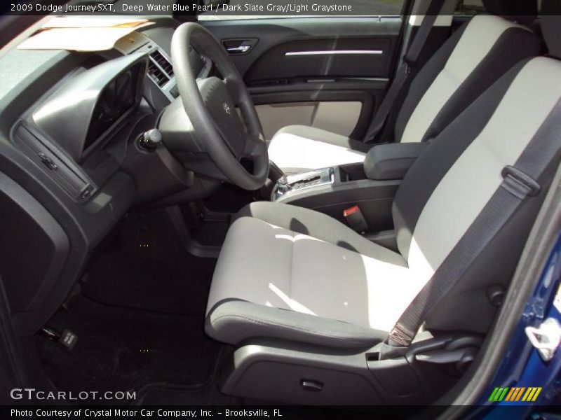 Deep Water Blue Pearl / Dark Slate Gray/Light Graystone 2009 Dodge Journey SXT