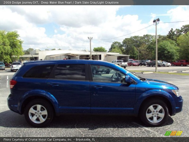 Deep Water Blue Pearl / Dark Slate Gray/Light Graystone 2009 Dodge Journey SXT