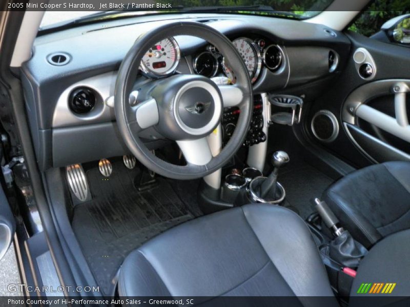 Jet Black / Panther Black 2005 Mini Cooper S Hardtop